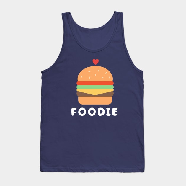 Cute and adorable foodie burger Tank Top by happinessinatee